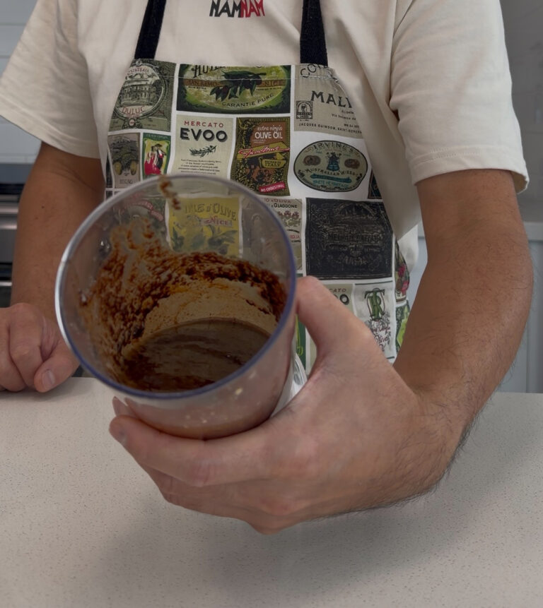 Splitting my Black Garlic Mayo